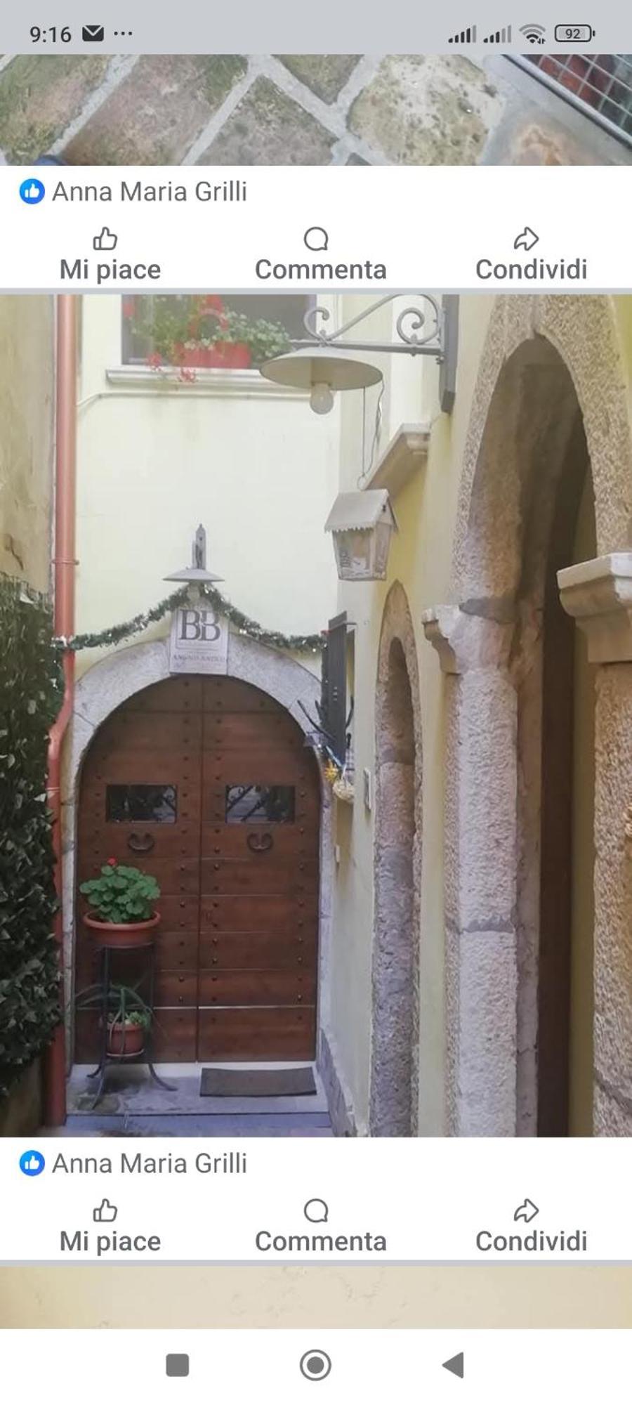 Bed And Breakfast Angolo Antico Pratola Peligna Екстериор снимка